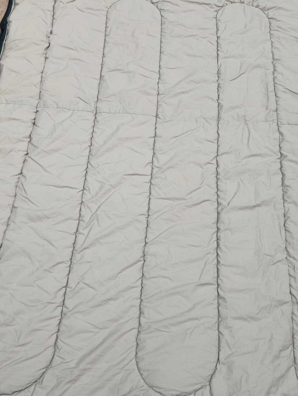 Adult LL BEAN 40° Teal Puffer Sleeping Bag - Picture 10 of 15